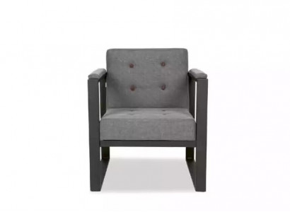 Gray armchair textile furniture office office furniture new seat