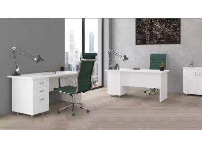 Desk White Luxury Study Office Furniture Table Desks