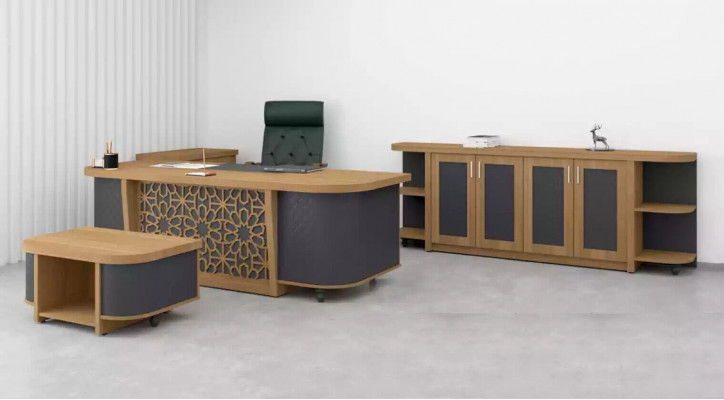 Complete office furniture desk home office furniture designer set desk