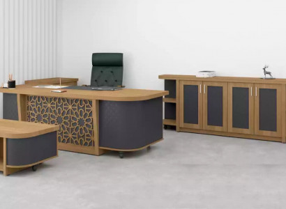 Complete office furniture desk home office furniture designer set desk