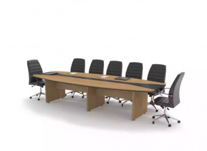 Desk table conference table meeting meeting table 480cm xxl