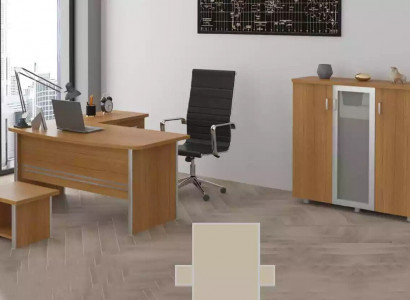 Complete office furniture set filing cabinets corner desk furniture 3-piece set