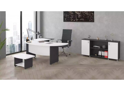 Modern office furniture set office furniture ensemble workplace design 3-piece