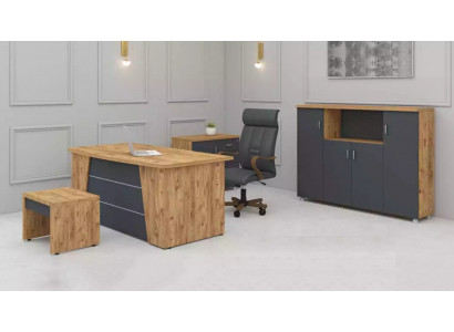 Modern complete set office furniture study furniture luxury 4-piece set