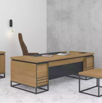 Study wood desk executive desk computer table office furniture