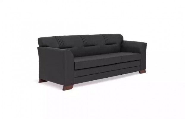 Textile Sofa Luxury Three-Seater Upholstered Couch Office Furnishings Office