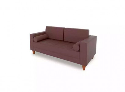 Modern two-seater upholstered furniture couch fabric sofas office furnishings