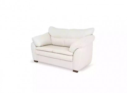 White designer two-seater couch luxury office furniture upholstered furniture modern