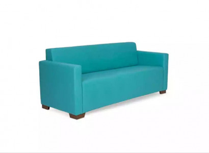 Turquoise Three-Seater Modern Luxury Sofa Office Furniture Office Furniture
