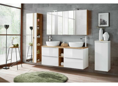 Design bathroom furniture, bath 8-piece set, cabinet ornament, sink
