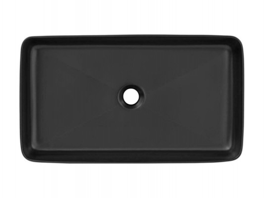 Black ceramic sink countertop table plate washbasin basin