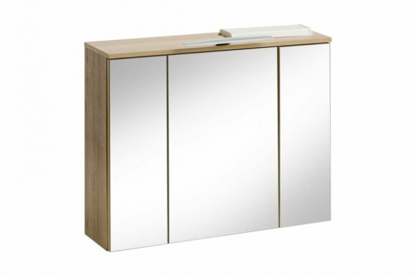 Mirror cabinet wall cabinet bathroom cabinet decor with mirror 80 cm LED