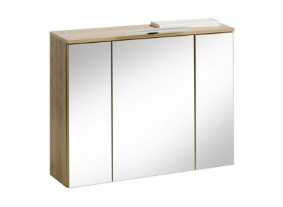 Mirror cabinet wall cabinet bathroom cabinet decor with mirror 80 cm LED