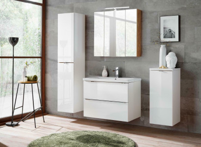 Design bathroom furniture bath 4-piece set decor ensemble cabinet sink