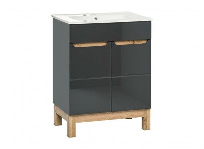 Ceramic washbasin vanity unit basin bathroom