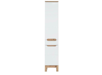 Tall cabinet bathroom shelf cabinet tall cabinet 187x35x33 cm