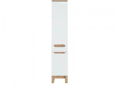 Tall cabinet bathroom shelf cabinet tall cabinet 187x35x33 cm