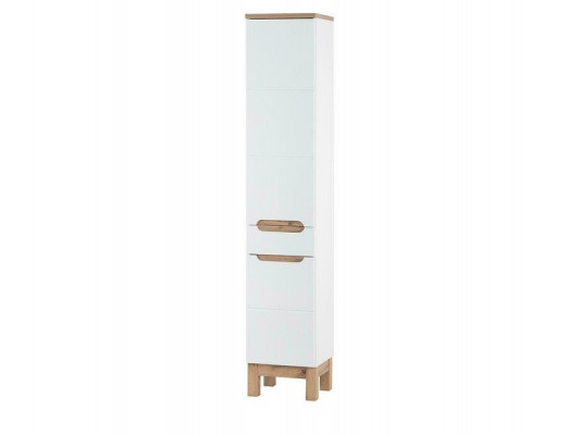 Tall cabinet bathroom shelf cabinet tall cabinet 187x35x33 cm