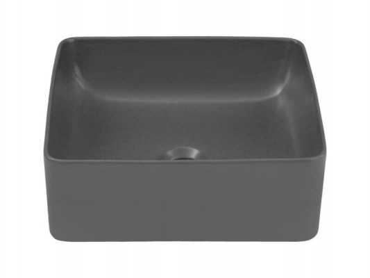 Washbasin Black Ceramic Countertop Table Plate Sink Basin Installation