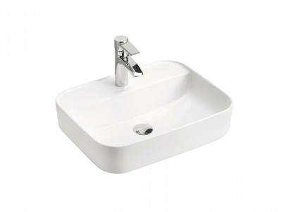 Ceramic Washbasin Sink Countertop Washbasin White Decorative Sink