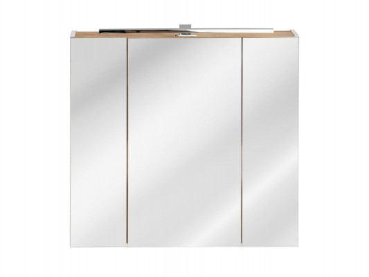 Mirror cabinet wall cabinet bathroom cabinet with mirror 80 cm deco LED