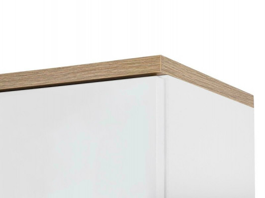 Mirror cabinet wall cabinet bathroom cabinet with mirror 100 cm