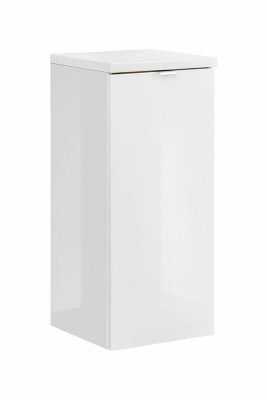 Universal wall cabinet decorative bathroom furniture with a laundry basket