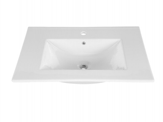 Ceramic washbasin vanity unit built-in basin washbowl