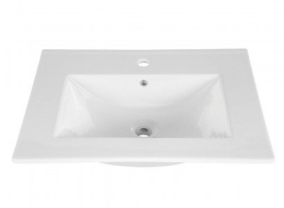 Washbasin built-in washbasin 60 x 46 cm white bathroom washbowl