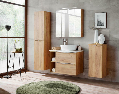 Design Bathroom Furniture Bath 5-piece Set Suite Cabinet Decoration Washbasin