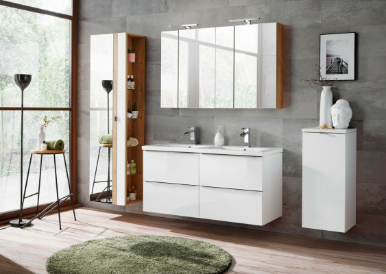 Design bathroom furniture bath 6-piece set suite cabinet decor washbasin