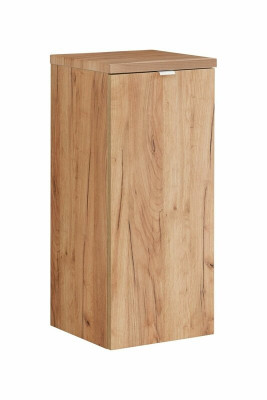Universal wall cabinet bathroom furniture with a laundry basket