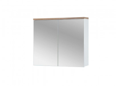Mirror cabinet wall cabinet bathroom cabinet with mirror 80 cm