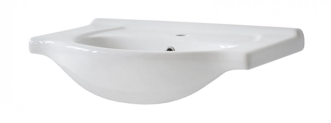 Ceramic washbasin sink built-in basin white sink