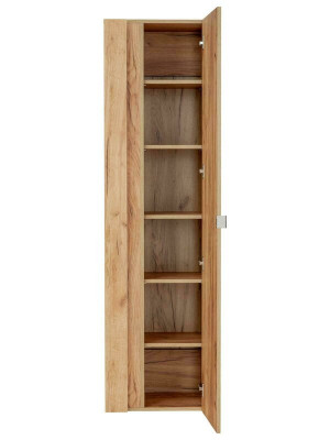 Mirror cabinet wall cabinet bathroom cabinet with mirror 60 cm shelf