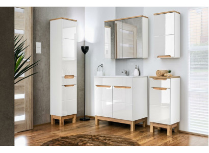 Design bathroom furniture bath set decorative cabinet sink