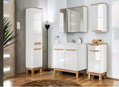 Design bathroom furniture bath set decorative cabinet sink