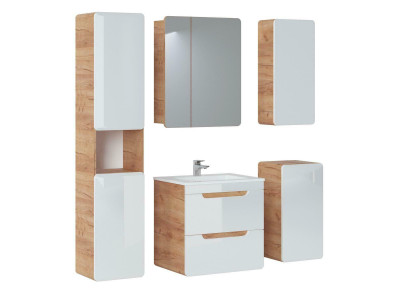 Design bathroom furniture bath 5-piece set cabinet decor sink