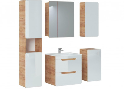Design bathroom furniture bath 5-piece set cabinet decor sink