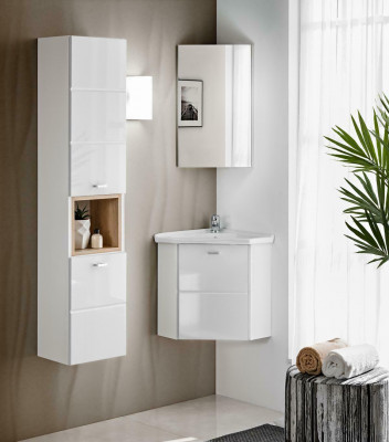 3-piece washstand bathroom furniture bathroom decor set washbasin sink