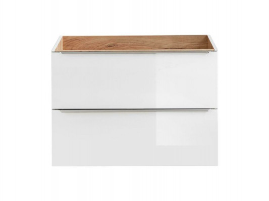 Bathroom furniture set 80cm sink with base cabinet, washbasin drawer, wall cabinet