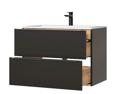 Luxury sink vanity unit cabinet basin vanities bathroom 80cm