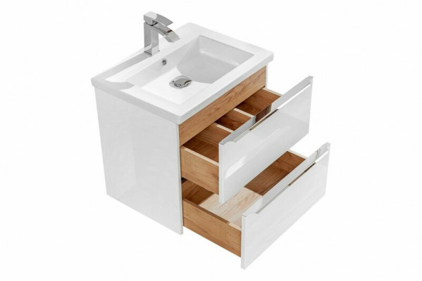 Bathroom furniture set 60cm washbasin with cabinet Decorative modern washbasin