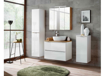 Design Bathroom Furniture Bath 4-Piece Set Decor Cabinet Washbasin
