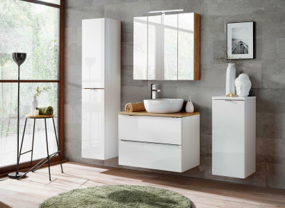 Design Bathroom Furniture Bath 4-Piece Set Decor Cabinet Washbasin