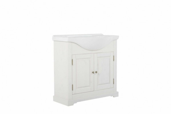 Country House Washstand Luxury Quality Wash Basin Sink with Base Cabinet 85x35x81