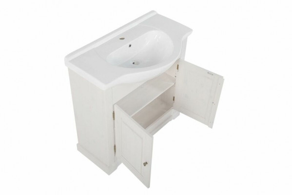 Country House Washstand Luxury Quality Wash Basin Sink with Base Cabinet 85x35x81