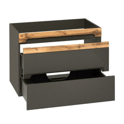 Bathroom furniture set 80cm sink with cabinet Modern decorative washstand