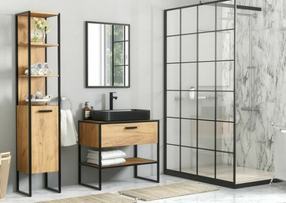 Bathroom furniture set bathroom furniture set bathroom washbasin 3-piece room