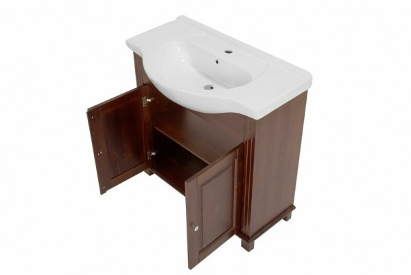 Bathroom furniture sink antique style basin with cabinet country house